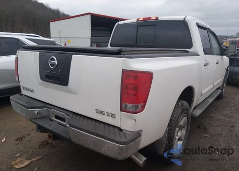 2004 Nissan Titan Se z USA, uszkodzony, nr VIN 1N6AA07B74N542565